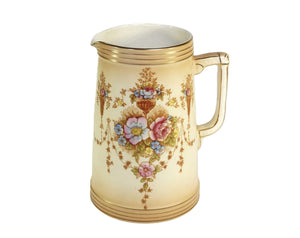 Devon Ware Fielding's "Spring" Jug, Art Nouveau Blush Ware, 1900 - 1919