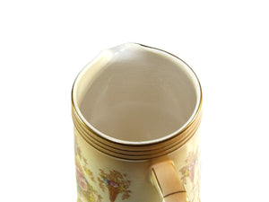 Devon Ware Fielding's "Spring" Jug, Art Nouveau Blush Ware, 1900 - 1919