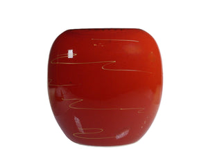 Anita Harris Vase, "Eventide" Purse Vase