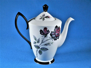 Royal Albert 'Masquerade' Coffee Set, Stunning Colour, Traditional Set