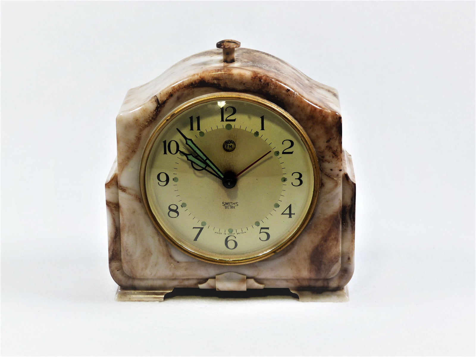 Bakelite Clock, 1940's Smiths Sectric Clock, Working, Home Decor