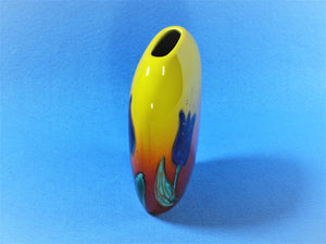 Anita Harris Art Pottery, Tulips Vase, Charming Small Purse Vase
