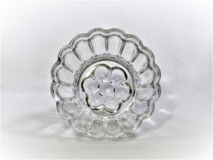 Vintage Glass jelly Mould, 600 ml / 1 Pint, Blancmange Mould