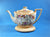 Crown Devon Fielding's Teapot and Trivet Stand, "Queen Ann May" Pattern