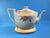 Crown Devon Fielding's Teapot and Trivet Stand, "Queen Ann May" Pattern