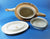 Crown Devon Fielding's Teapot and Trivet Stand, "Queen Ann May" Pattern