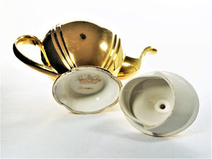 Royal Winton Grimwades Teapot, "Golden Age", Very Hollywood
