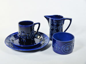 Portmeirion Coffee Set for One, Totem Design, Susan Williams-Ellis