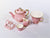 Royal Winton Grimwades, Petunia Breakfast Set, Pink Petunia