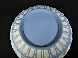 Magnificent Wedgwood "Dancing Hours" Bowl, Blue Jasperware, Beautiful Condition