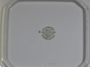 Queen's Ware Cake Plate, Wedgwood Plate, Pretty Colour
