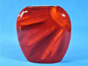 Deco Dog Vase, Dachshund, Anita Harris Art Pottery, Very Cute Small Purse Vase
