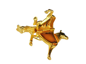 Estee Lauder Perfume Compact, Pegasus The Flying Horse, Intuition Solid Perfume