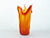 Vintage West German Vase, Mid-Century Glass Vase, Elegant Shape