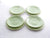 Royal Albert Tea Set, Green 'Gossamer' Pattern, English Bone China