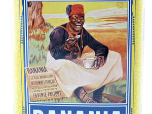 Banania Tin, Vintage French Chocolate Drink Tin, French Decor