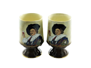 SylvaC "Cavalier" Goblet / Mug, Pair of Goblets, Home Bar Decor