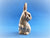 Vintage Sylvac Lop -Eared Rabbit, No 1302, Collectible SylvaC Ornament