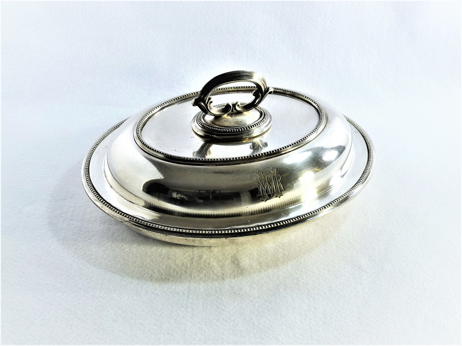 Vintage Silver-Plated Covered Vegetable Dish, Elkington & Co