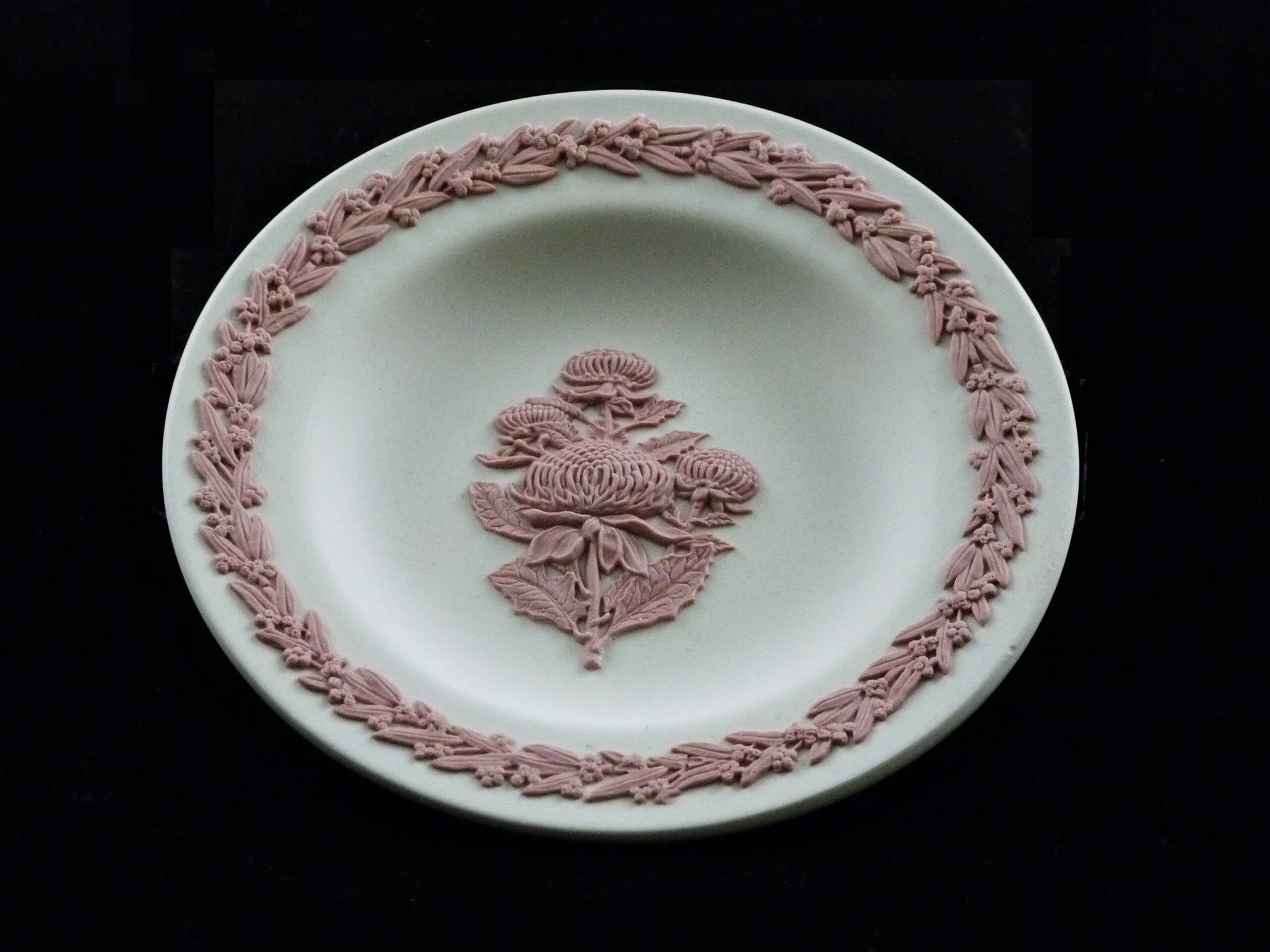 Wedgwood Waratah Miniature Plate, Ltd Ed 10,000, Collectors Society