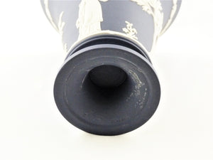 Portland Blue Jasperware Wedgwood Vase, Decorative Ornament, Stunning Vase