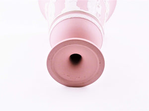 Pink Jasperware Wedgwood Vase, Decorative Ornament,Very Pretty Vase