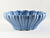 Sylvac Large Blue Fruit Bowl, No 1278, Shell Design, Beautiful Colour