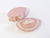 Pink Jasperware Wedgwood Box, Oval Shaped Trinket Box