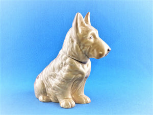 Vintage SylvaC Dog Figurine, Mac Terrier Number 1207