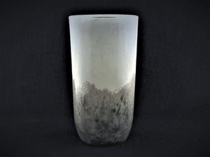 Kosta Boda Vase, Kjell Engman, Signed, Swedish Art Glass, "November" Series