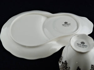 Royal Albert Tennis Set, White and Gold, Very Attractive