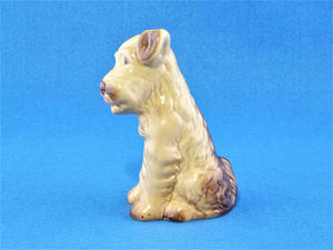 SylvaC Terrier Figurine, Cheeky Cute Beige Dog, No 1378