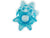 Victorian Blue Spill Vase, Davidson Pearline Glass, "Lady Caroline"