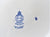Ridgways "Chiswick" Covered Vegetable Dish, Flow Blue, No 293234