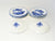 Antique Ridgways Children's Blue and White Tea Set, "Humphrey's Clock"