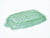 Vintage Divided Green Glass Serving Plate, Unusual Attractive Design