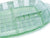 Vintage Divided Green Glass Serving Plate, Unusual Attractive Design