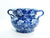 Blue and White Planter Pot, Gardening, Pretty Indoor Plant Pot