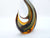 Murano Sommerso Glass Swan Sculpture, 1950 - 60's, Beautiful Gift