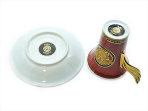 Rosenthal, Versace 'Medusa' Coffee Cup and Saucer, A Luxurious Set