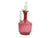 Cranberry Glass Decanter, Victorian, Beautiful Colour