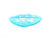 Victorian Blue Glass Basket Bowl, Davidson Pearline Glass, "War of the Roses"