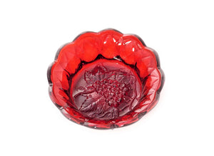 Fenton Ruby Amberina Glass Bowl, Beautiful Colour