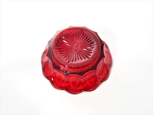 Fenton Ruby Amberina Glass Bowl, Beautiful Colour