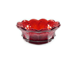 Fenton Ruby Amberina Glass Bowl, Beautiful Colour