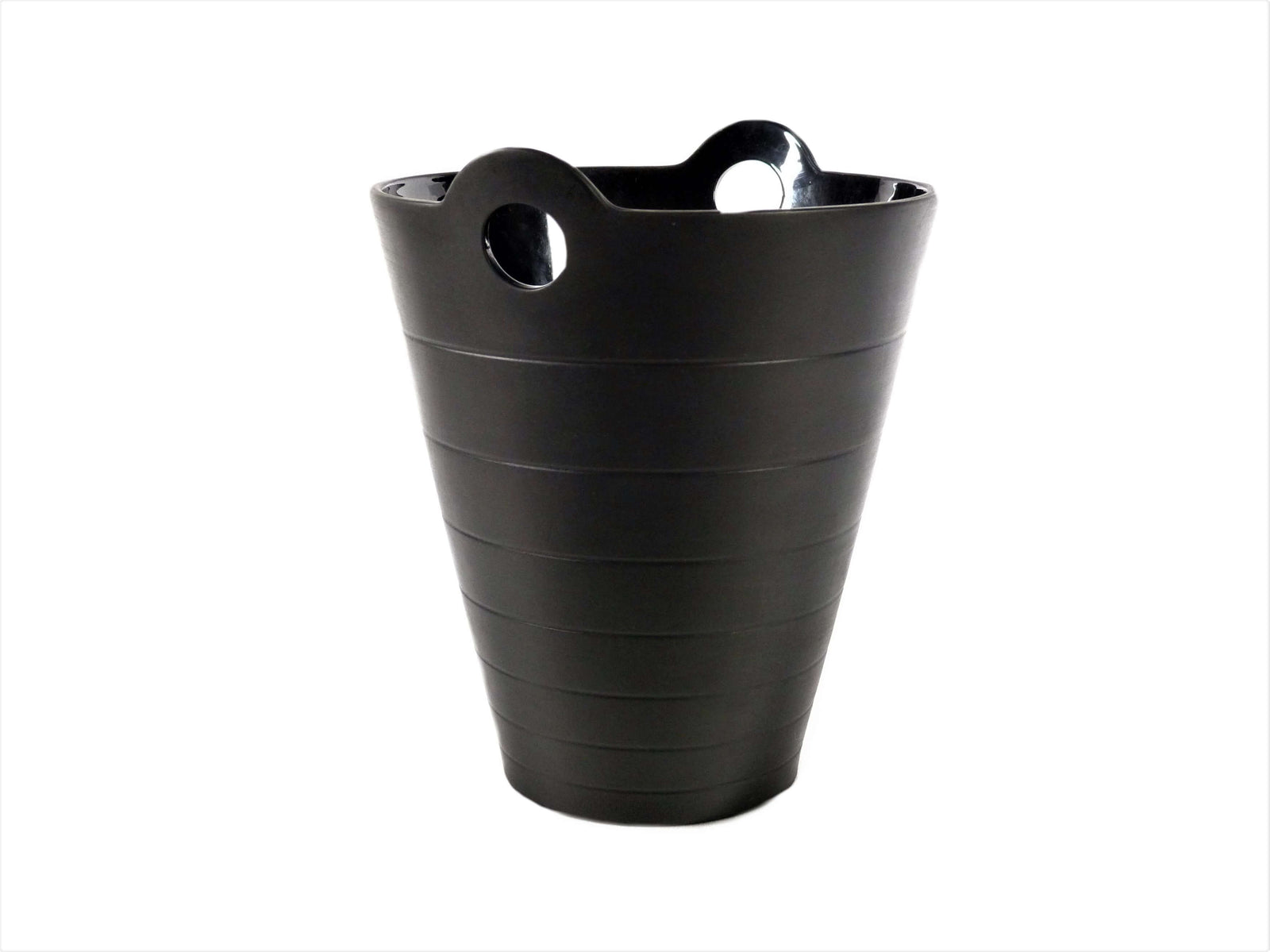 Wedgwood Black Wine Cooler / Ice Bucket, Nick Munro