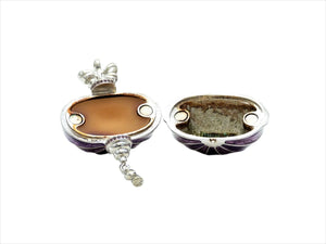 Estee Lauder Perfume Compact, Solid Perfume Compact, Royal Lantern, Pleasures Perfume