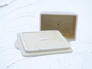 Vintage Lurpak Butter Dish,  Fun Shape, Features Douglas, Ltd Edition