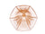 Art Deco Pink Glass Vase, Stolzle, Hermanova Hut Factory