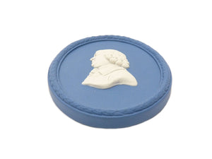 Wedgwood Royal Blue Medallion featuring Josiah Wedgwood